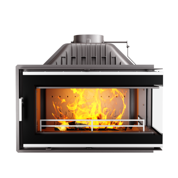 Ketaus židinys KAWMET W16 PB/LB (13,5 kW) ECO kairinis, ugnis