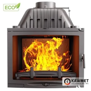 Malkinis židinys KAWMET W17 Panorama (16,1 kW) ECO iš priekio