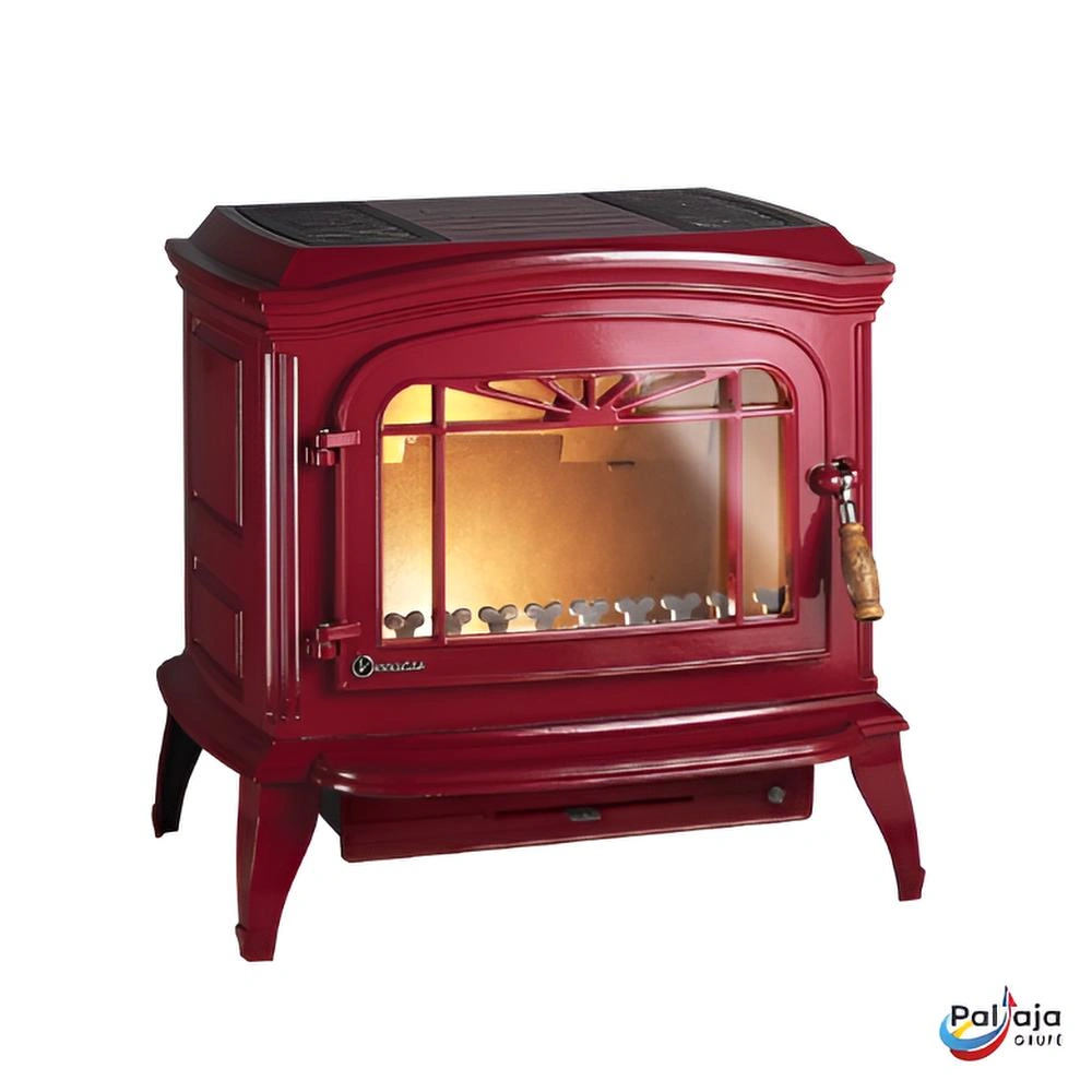 Ketinė krosnelė Invicta Bradford raudona