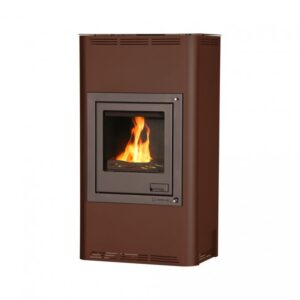 Krosnelė su vandens kontūru Aquaflam 17 tamsi ruda spalva