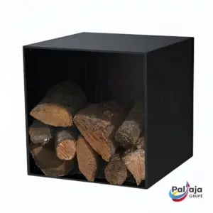Kubinė modulinė malkų laikymo dėžė