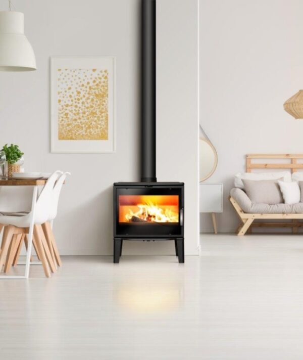 Malkinė krosnelė Lacunza Biarritz 9kW viduje