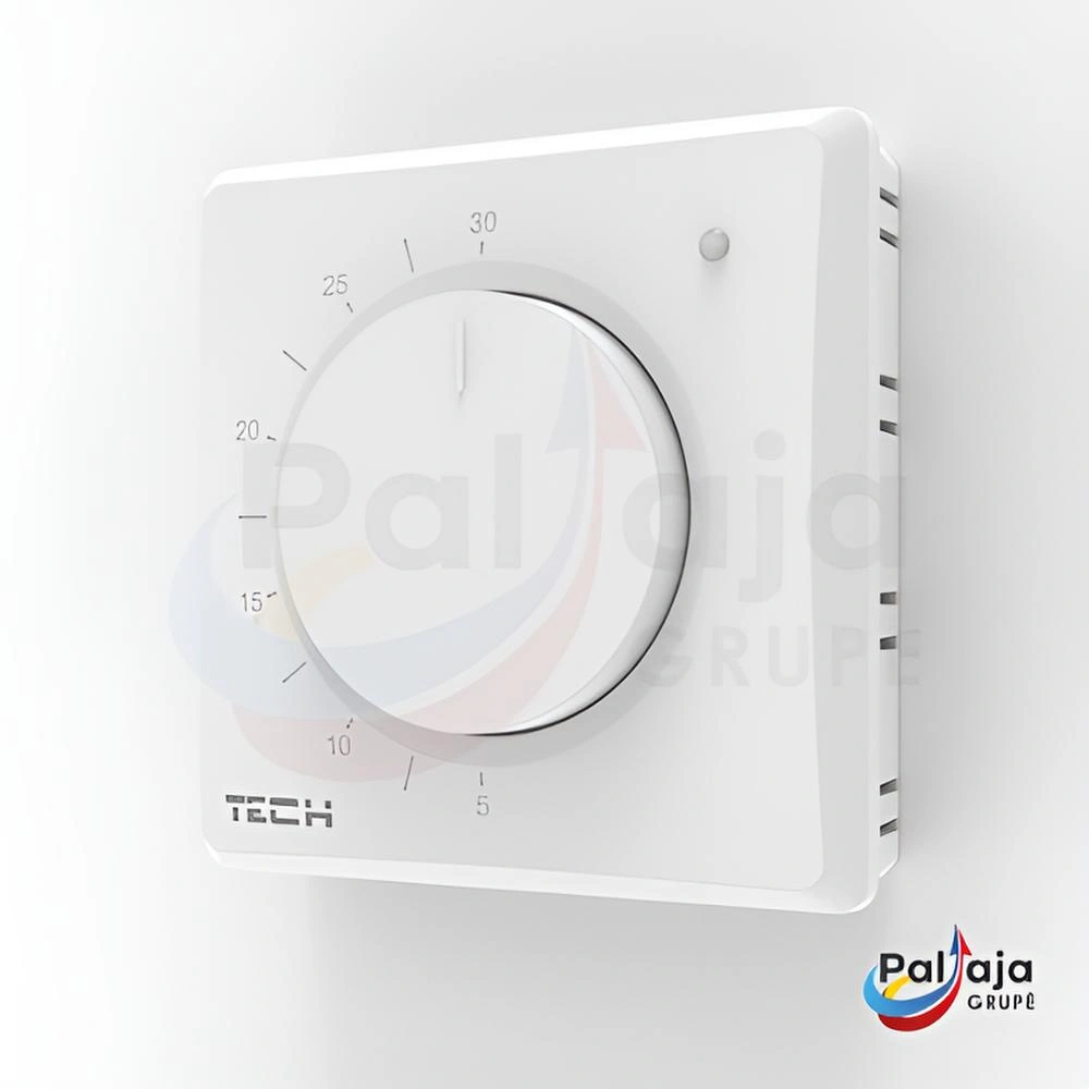 Laidinis termostatas Tech T-P1.1z iš šalies