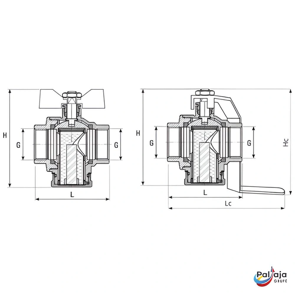Magnetinio filtro vožtuvas matmenys 2