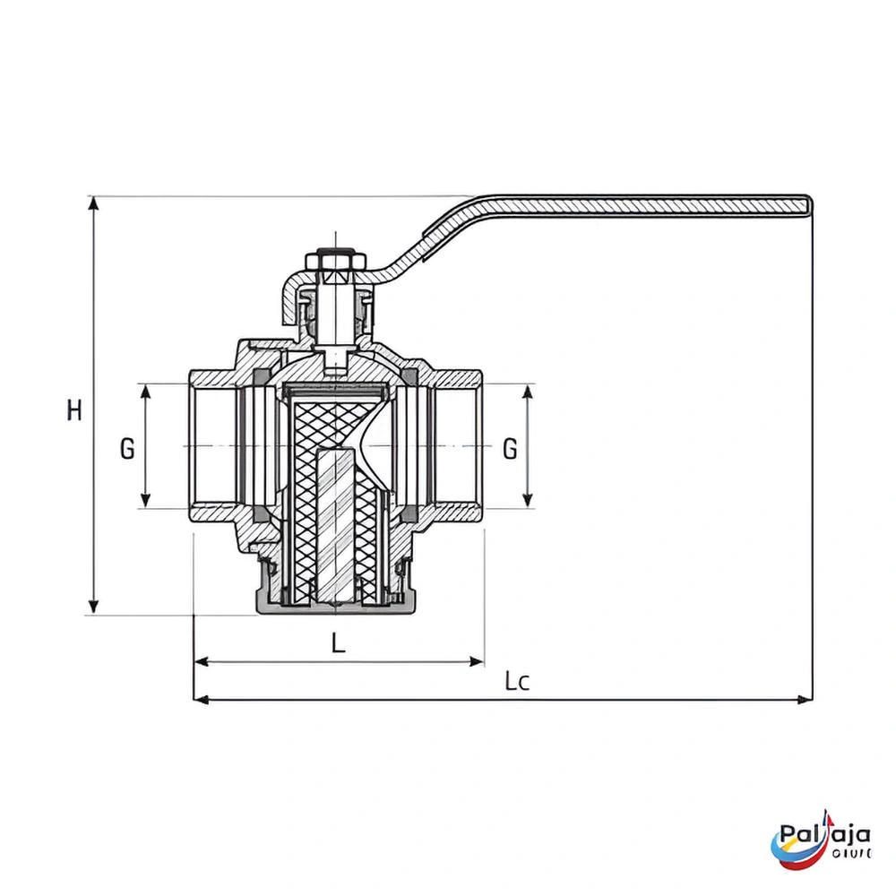 Magnetinio filtro vožtuvas matmenys