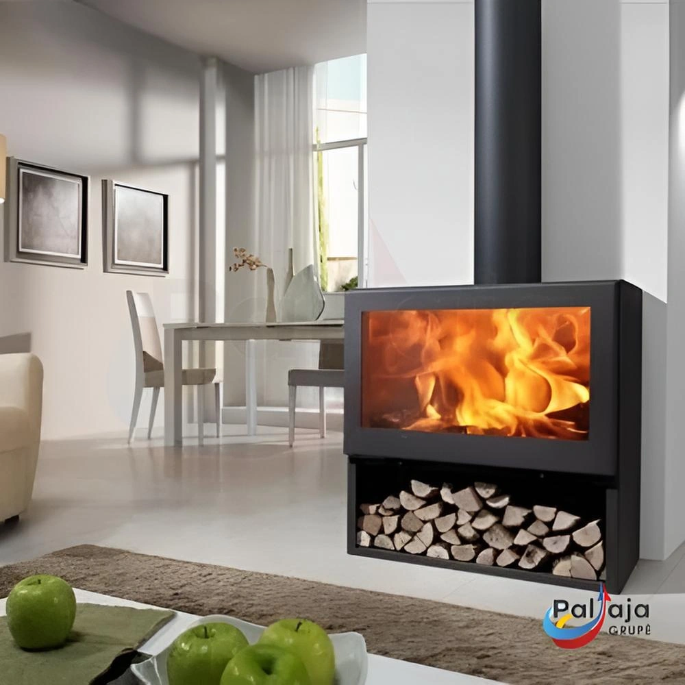 Malkinė krosnelė Denia Finland 7,2kW viduje