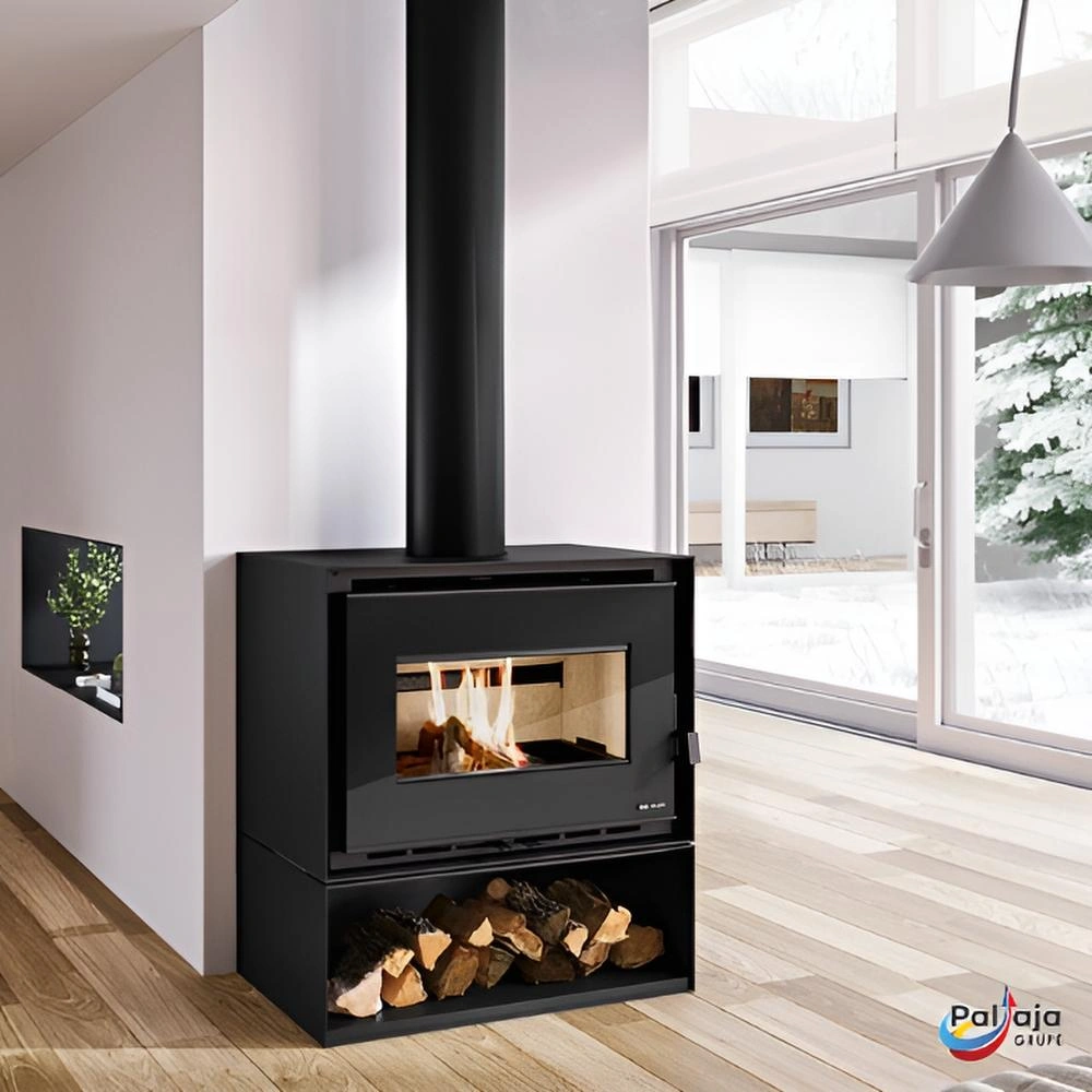 Malkinė krosnelė EvaCalor BRANDO 12.5kW namuose