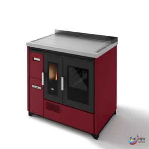 Malkinė krosnelė EvaCalor ENRICA 8.6kW raudona