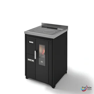 Malkinė krosnelė EvaCalor NINA 7.2kW juoda