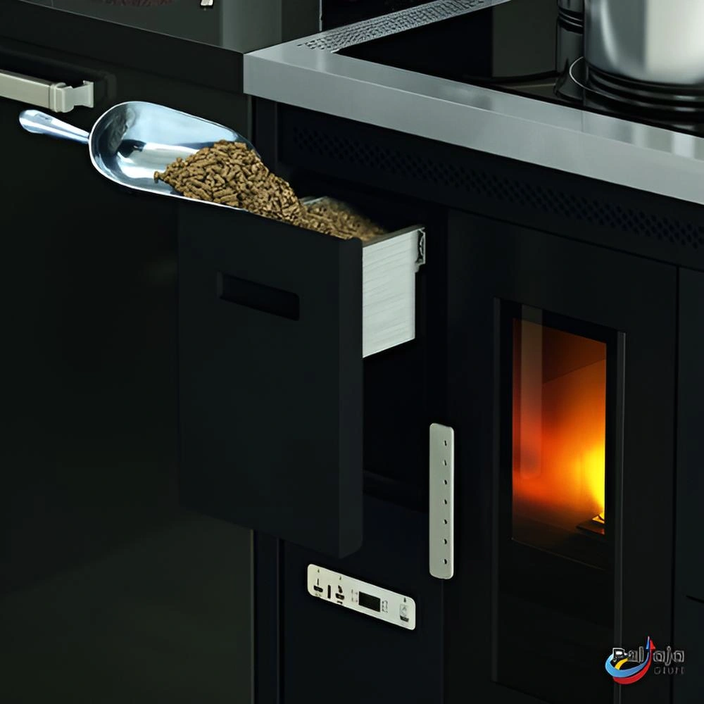 Malkinė krosnelė EvaCalor NINA (įmontuojama versija) 7.2kW stalčius