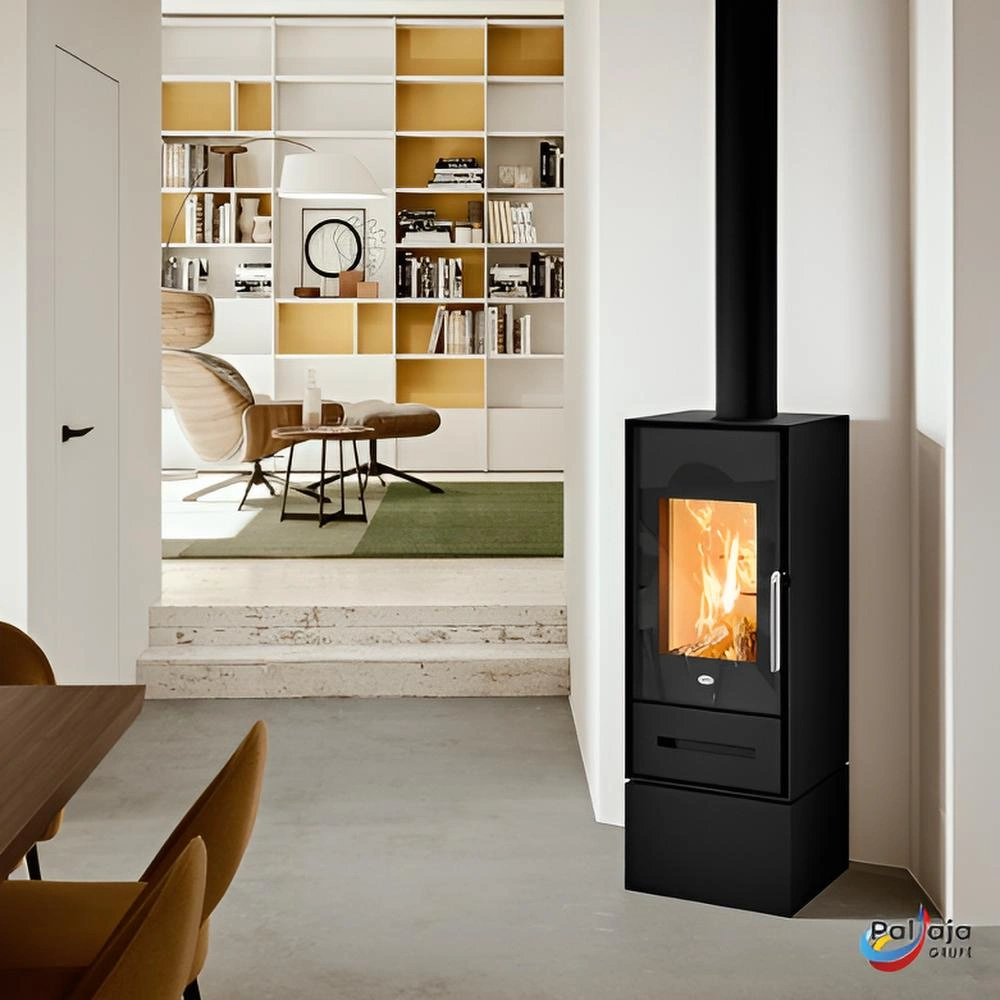 Malkinė krosnelė EvaCalor REGINA 8kW namuose