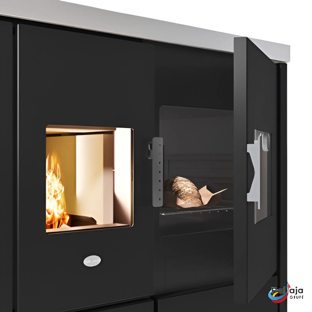 Malkinė krosnelė EvaCalor WANDA 15.8kW durelės