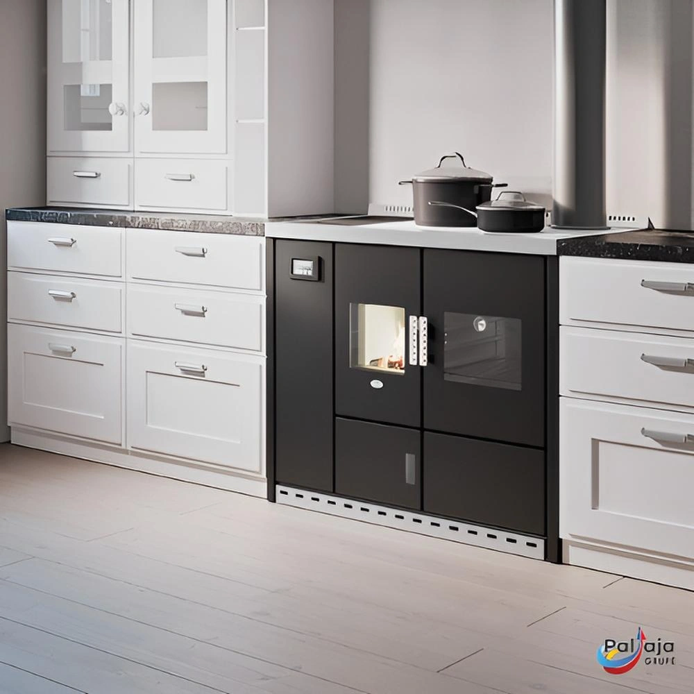 Malkinė krosnelė EvaCalor WANDA 15.8kW namuose