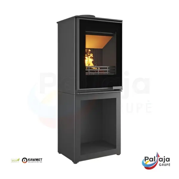 Malkinė krosnelė KAWMET HARITA S15i L-BOX Decor ECO iš dešinės