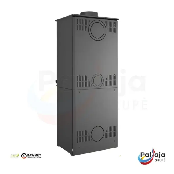 Malkinė krosnelė KAWMET HARITA S15i L-BOX Decor ECO nugarėlė