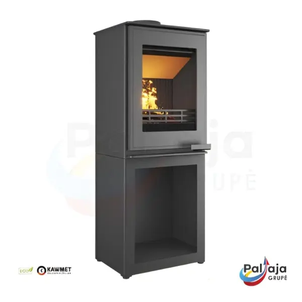 Malkinė krosnelė KAWMET HARITA S15i L-BOX ECO iš kairės