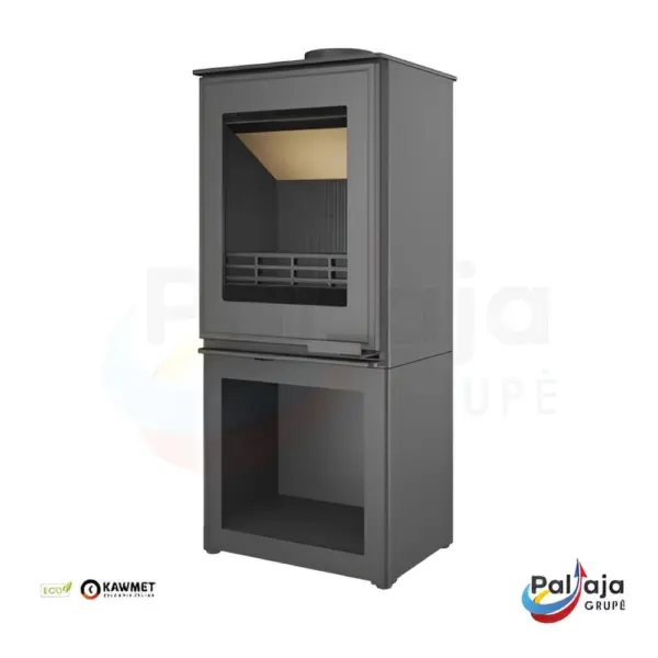 Malkinė krosnelė KAWMET HARITA S15i S-BOX ECO iš dešinės
