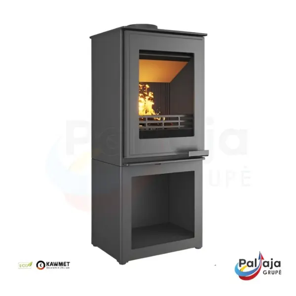 Malkinė krosnelė KAWMET HARITA S15i S-BOX ECO iš kairės