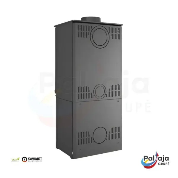 Malkinė krosnelė KAWMET HARITA S15i S-BOX ECO nugarėlė