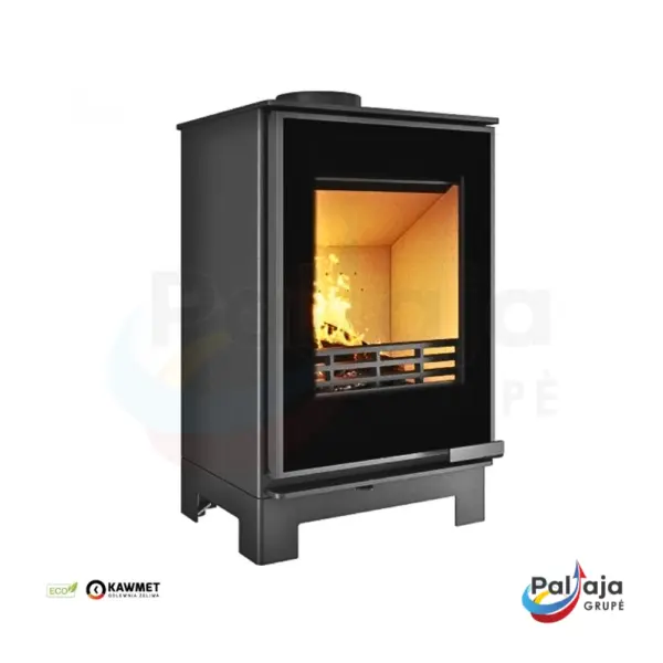 Malkinė krosnelė KAWMET HARITA S15v Basic Decor ECO iš dešinės