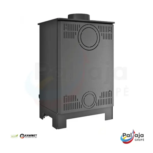 Malkinė krosnelė KAWMET HARITA S15v Basic Decor ECO nugarėlė