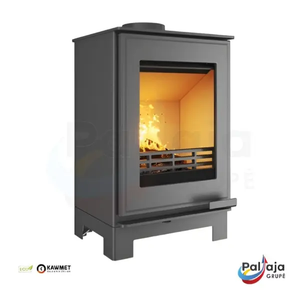 Malkinė krosnelė KAWMET HARITA S15v Basic ECO iš kairės