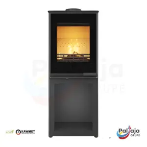 Malkinė krosnelė KAWMET HARITA S15v L-BOX Decor ECO