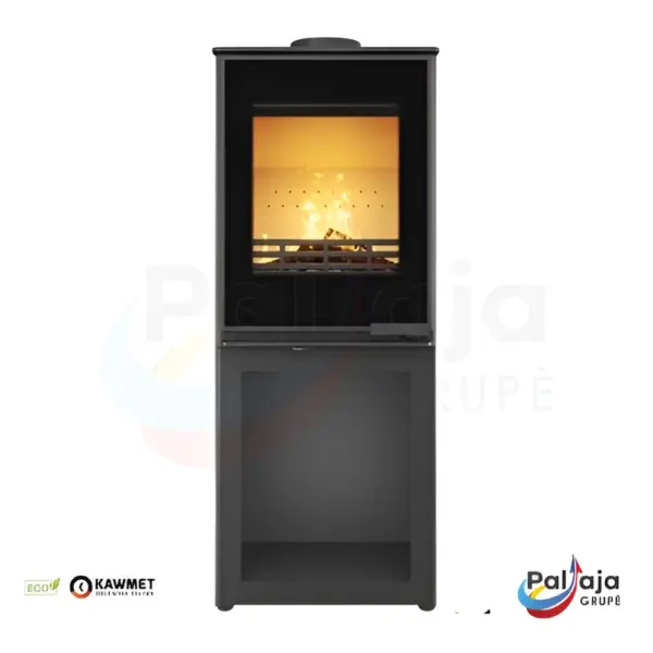 Malkinė krosnelė KAWMET HARITA S15v L-BOX Decor ECO