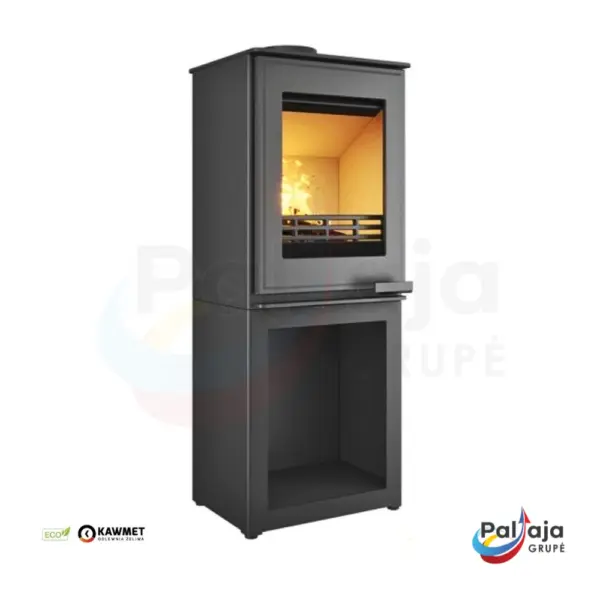 Malkinė krosnelė KAWMET HARITA S15v L-BOX ECO iš dešinės