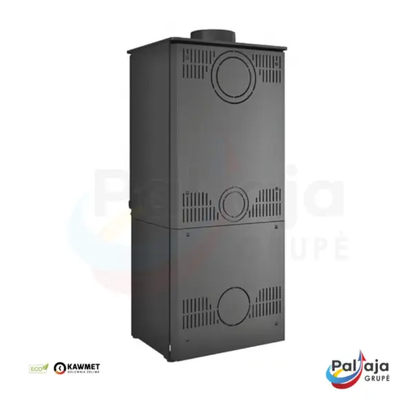 Malkinė krosnelė KAWMET HARITA S15v S-BOX Decor ECO nugarėlė