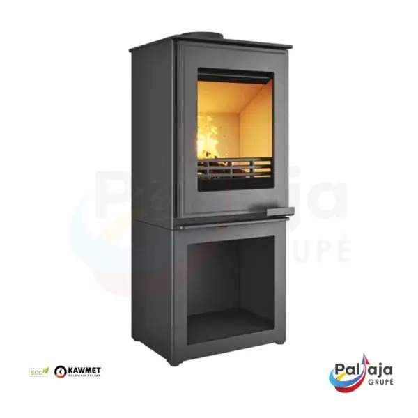 Malkinė krosnelė KAWMET HARITA S15v S-BOX ECO iš kairės