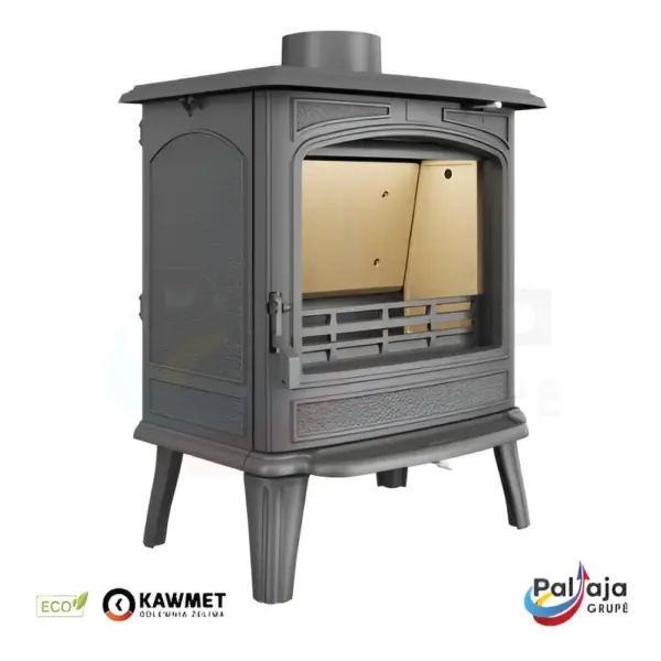 Malkinė krosnelė KAWMET Premium ARTEMIDA S18 ECO be ugnies iš kairės