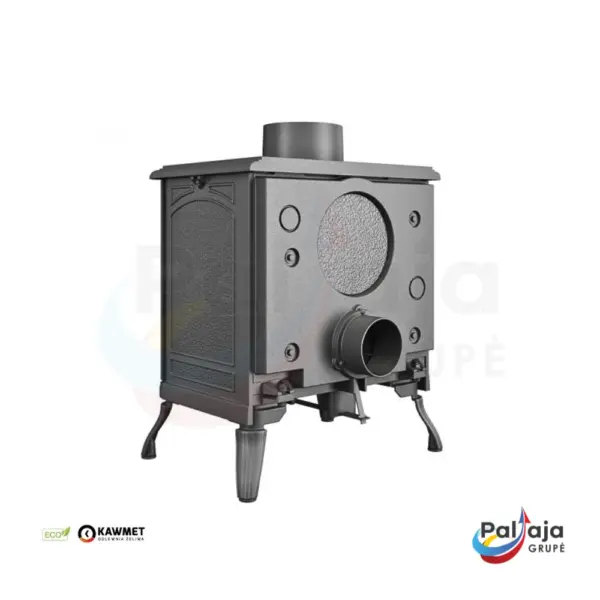 Malkinė krosnelė KAWMET Premium HESTIA S17 ECO nugarėlė
