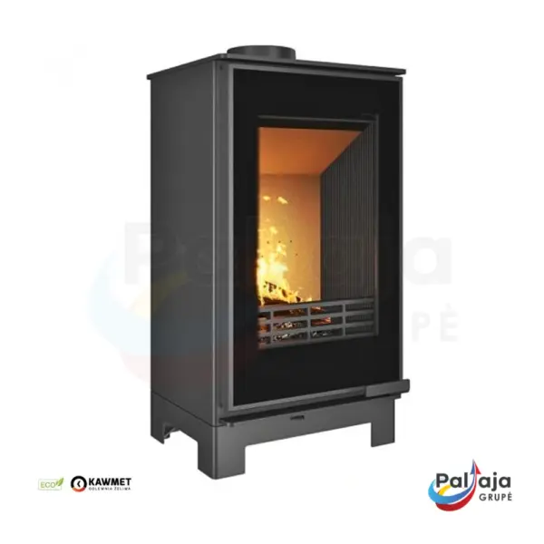 Malkinė krosnelė KAWMET VENUS S16 Basic Decor ECO iš kairės