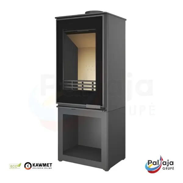 Malkinė krosnelė KAWMET VENUS S16 S-BOX Decor ECO be ugnies iš dešinės