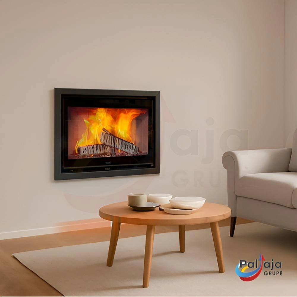 Malkinė krosnelė Kunst H-70 7 kW namuose