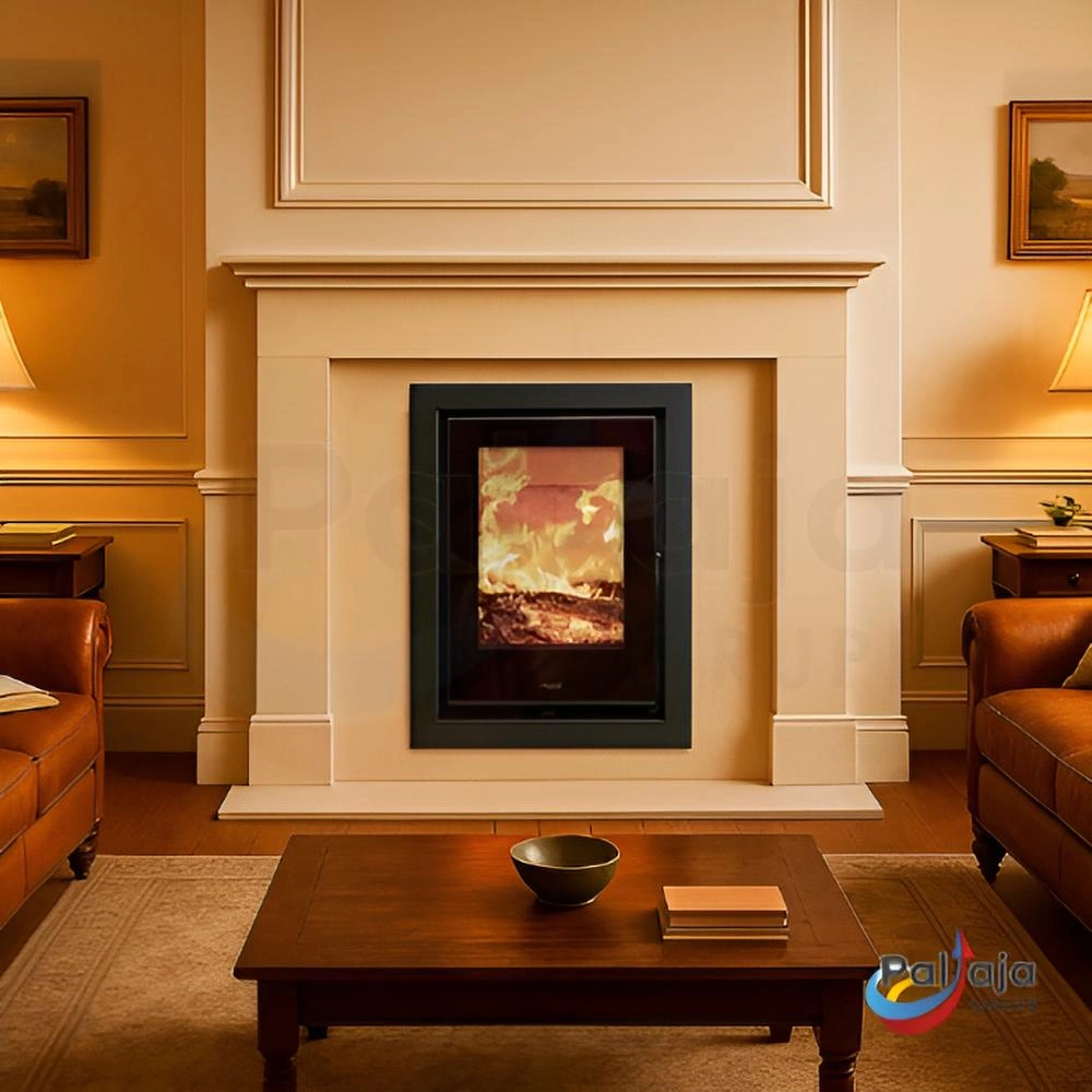 Malkinė krosnelė Kunst Insert Ficus 7.5 kW namuose