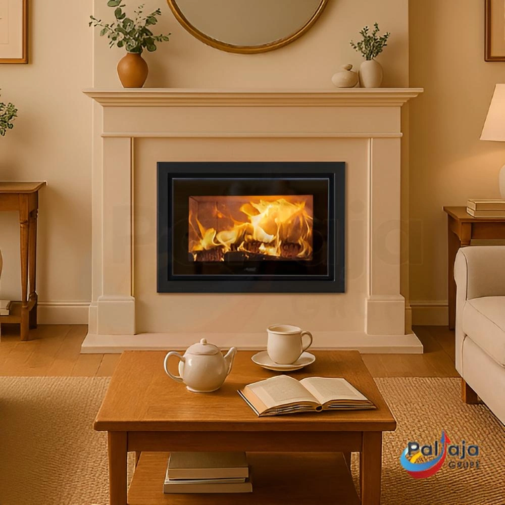 Malkinė krosnelė Kunst Insert Quercus 7 kW namuose