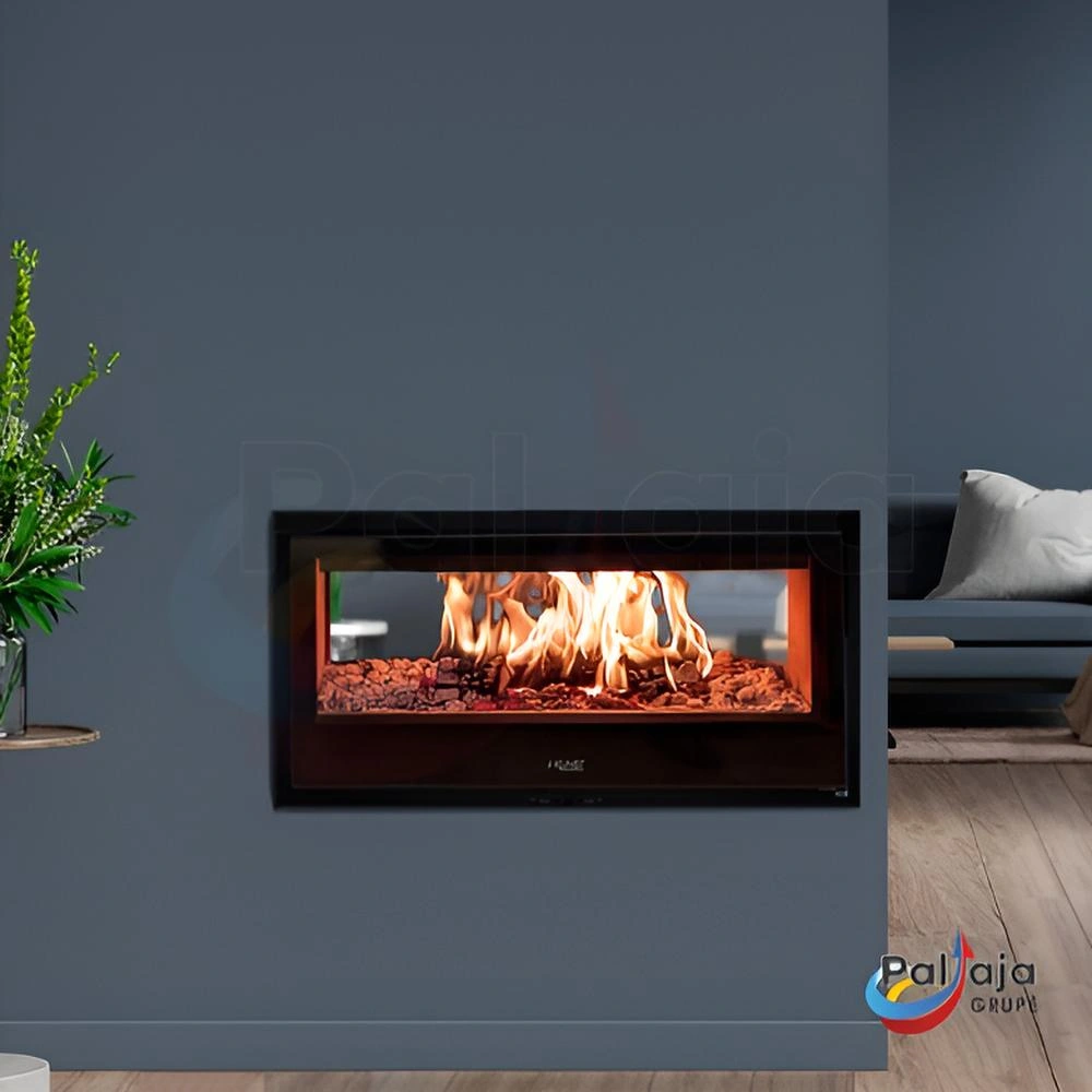 Malkinė krosnelė Kunst Insert Vista 9.3 kW namuose