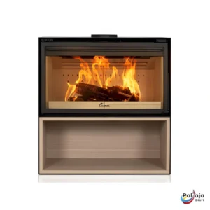 Malkinė krosnelė Lacunza Baiona 800 STAR W 10 kW liepsna