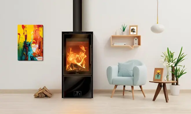 Malkinė krosnelė Lacunza Calais namuose