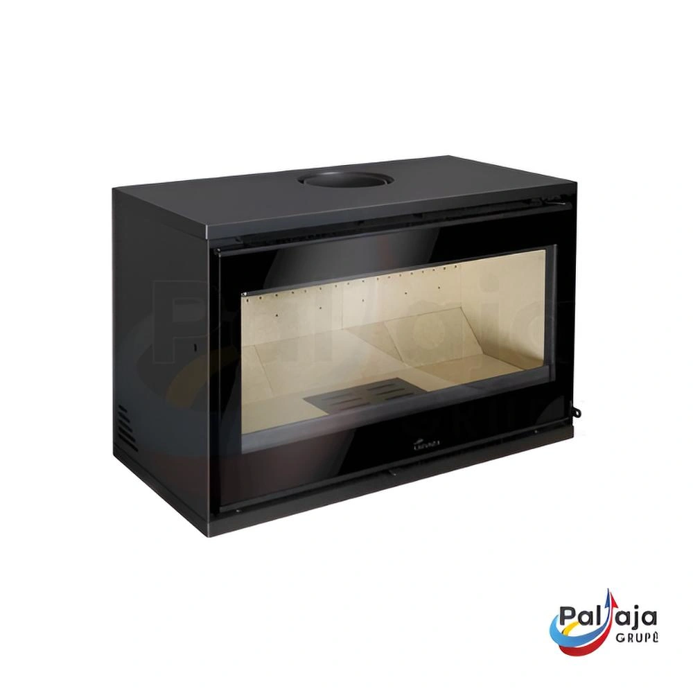 Malkinė krosnelė Lacunza Paris Mural 800 iš šalies