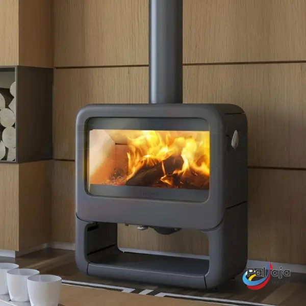 Malkinė krosnelė Lacunza Stelar 93 9 kW namuose