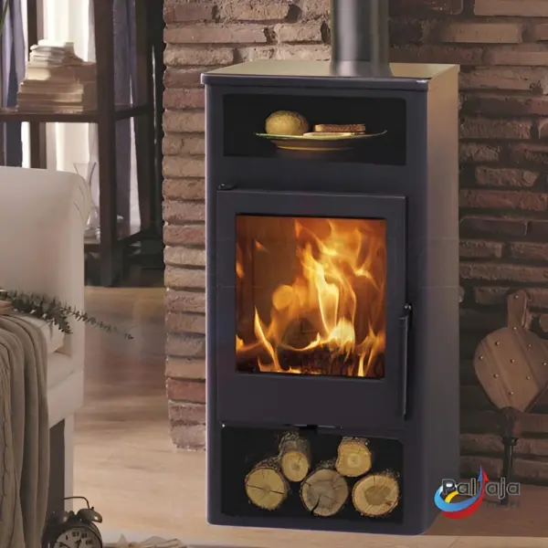 Malkinė krosnelė Panadero Altea 5,9kW viduje