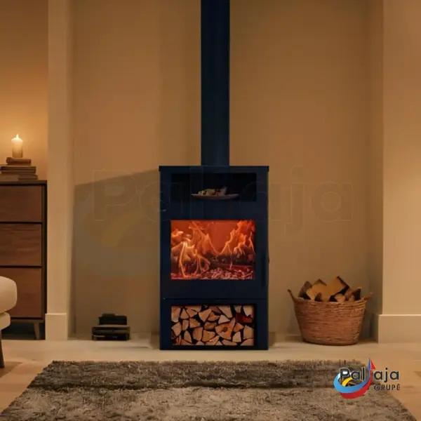Malkinė krosnelė Panadero Cardiff Oven 10.2 kW viduje