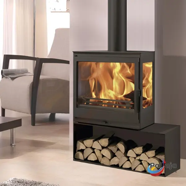 Malkinė krosnelė Panadero Charme 7,1kW viduje