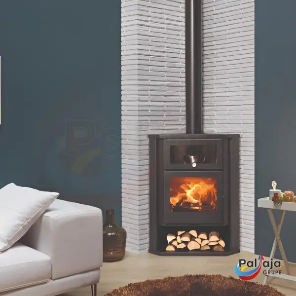 Malkinė krosnelė Panadero Coimbra 7kW viduje