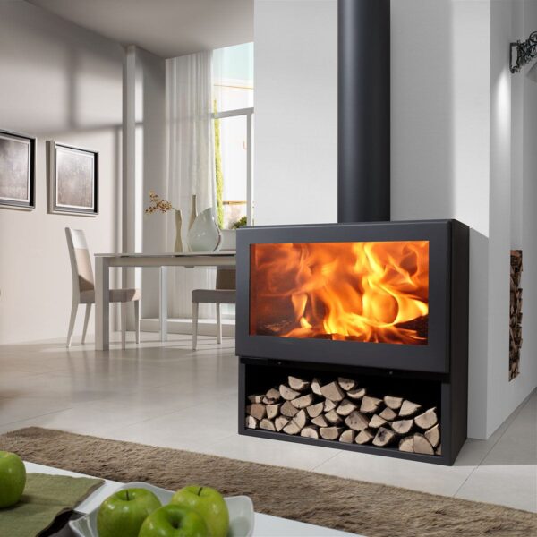 Malkinė krosnelė Panadero Fenix 7,2kW namuose