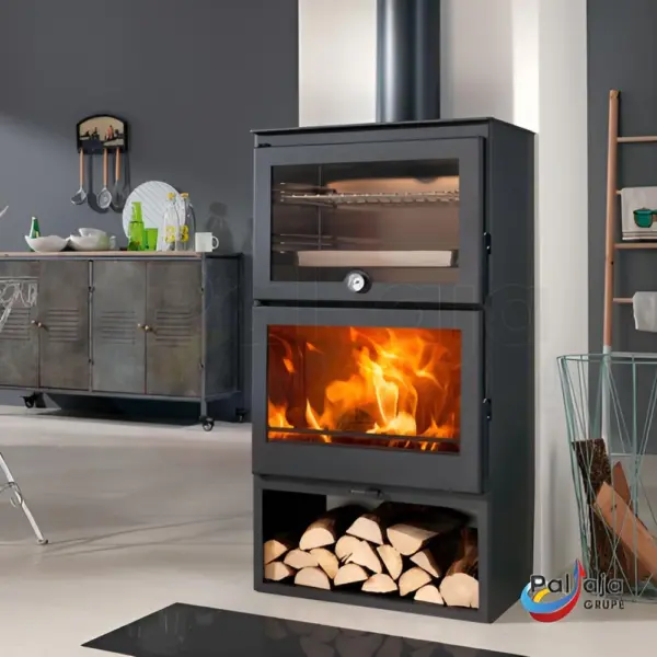 Malkinė krosnelė Panadero Gourmet 7.4 kW viduje