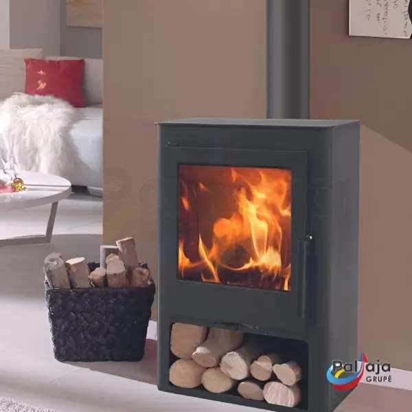 Malkinė krosnelė Panadero Knysna 5,9kW viduje